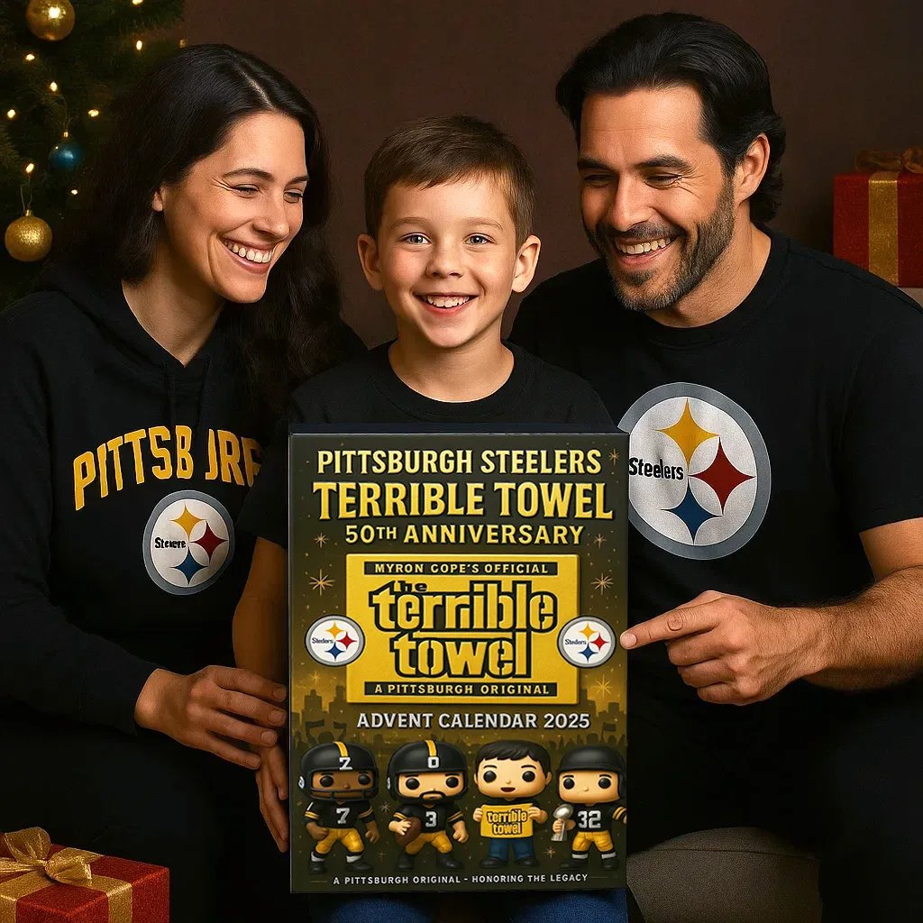 The Pittsburgh Steelers Terrible Towel 50th Anniversary Advent Calendar 2025