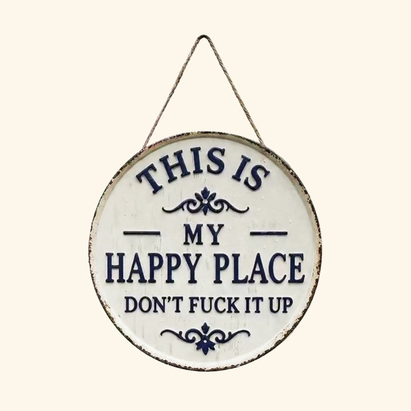 ✨️“This Is My Happy Place” Door Sign