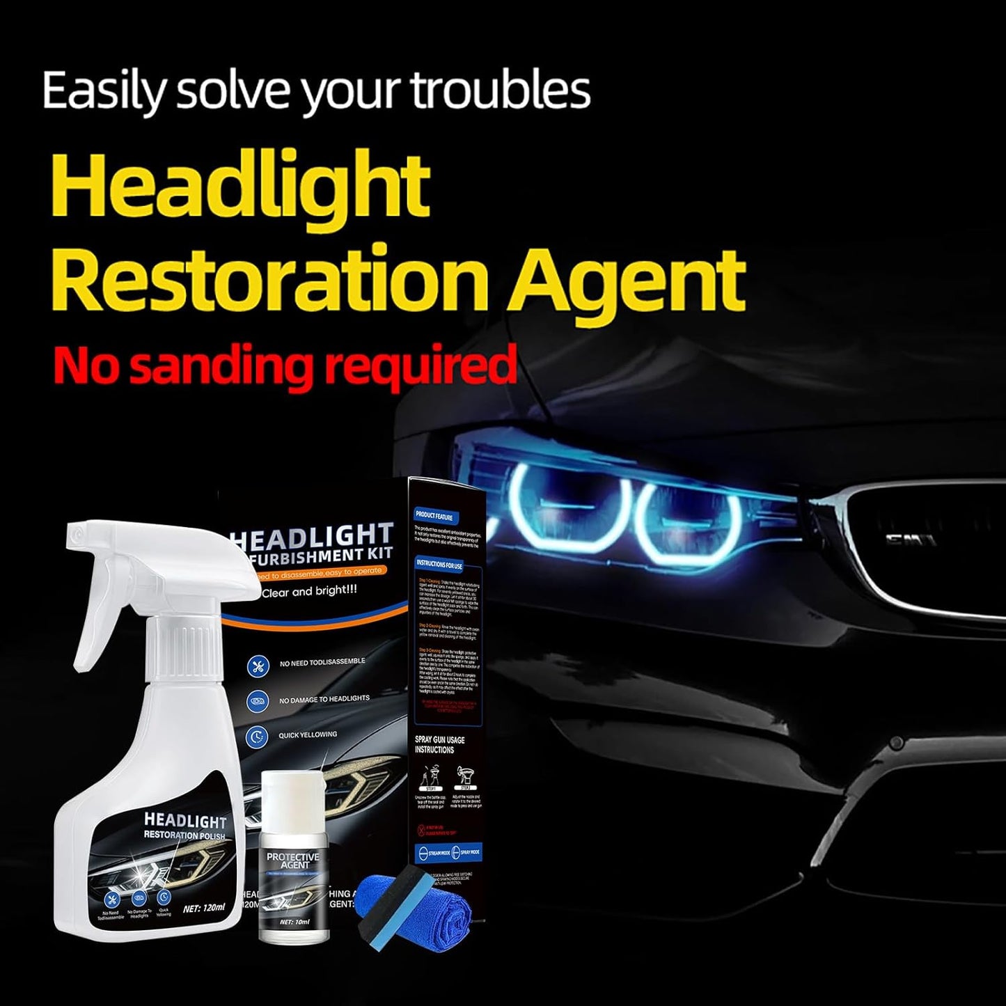 Headlight Restoration Kit