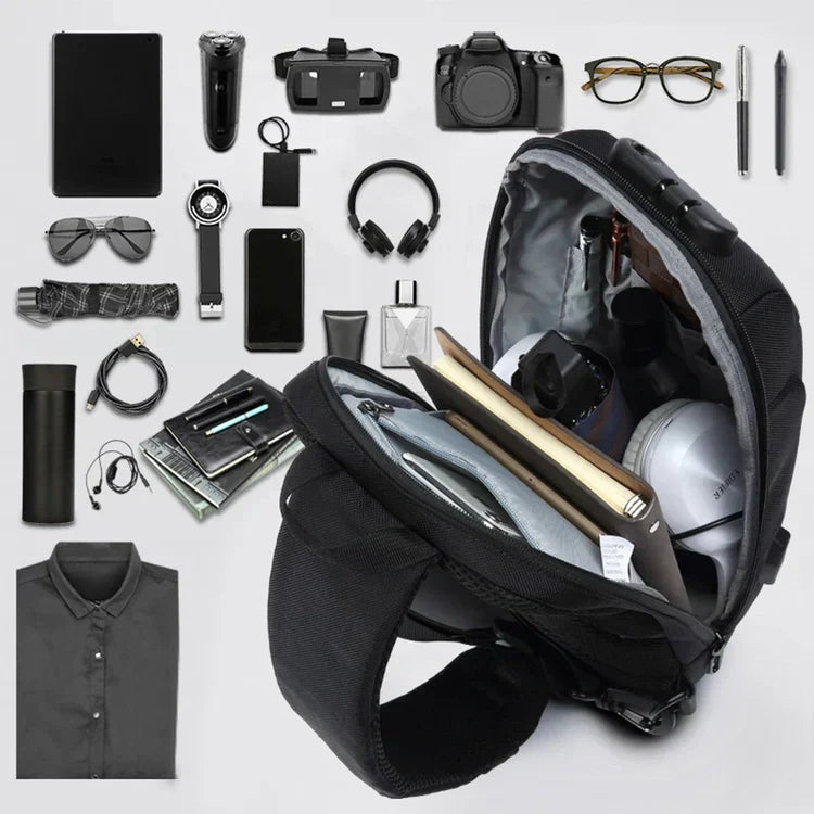 DefenX™ - Diebstahlsichere Umhängetasche