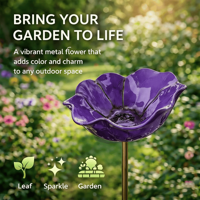 🐦 Mini Bird Bath & Pollinator Water Station - 49% OFF- ✨ Attract Birds & Beneficial Insects
