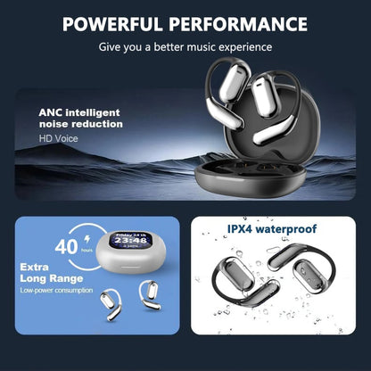 🔥Special Price $12.99 Only Today!!!⏰🔥True Powerful Bluetooth 5.4 Open Ear Earbuds, IPX5 Waterproof