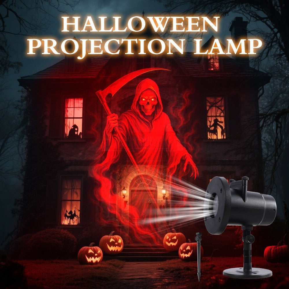🔥Halloween Skull Dynamic Light 10 Unique HD Projection Patterns