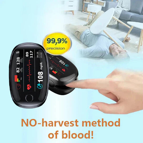🔥Final 3 Hours: 50% OFF🏆Non-Invasive Blood Glucose Meter[99.9% Accuracy]✅TGA Approved