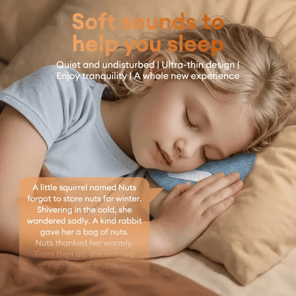 🔥🔥S1 Ultra-Thin Bluetooth Pillow Speaker with Bluetooth 6.0 - Bone Conduction Technology