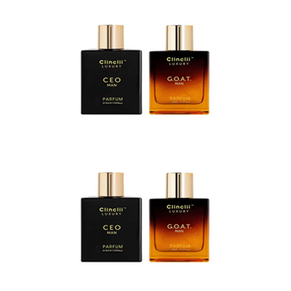 Gentlemen’s Fragrance Set with CEO MAN Perfume & G.O.A.T MAN Aroma