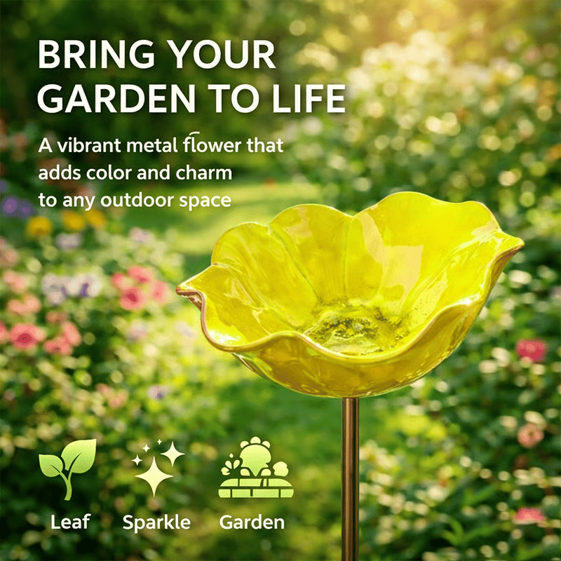 🐦 Mini Bird Bath & Pollinator Water Station - 49% OFF- ✨ Attract Birds & Beneficial Insects