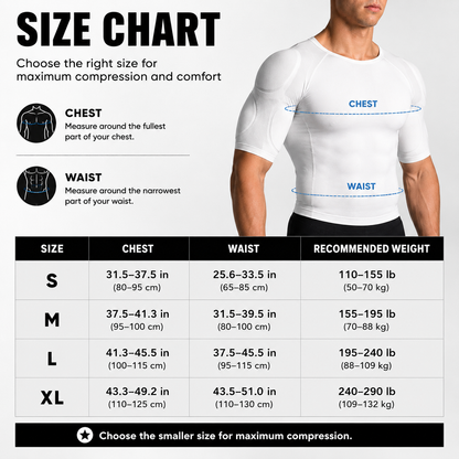 💪🔥 MEN'S X-CORE COMPRESSION SHAPEWEAR TANK