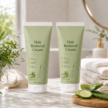 LAST DAY -BUY 1 GET 1 FREE🤩  Ahlwo Painless Depilatory Cream – No Razor Bumps, No Harsh Odor