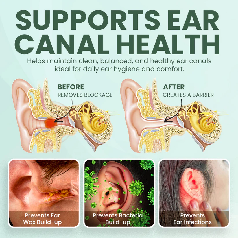 🔥FDA Approved⭐ WHO Approved🌍Ear Care Solution 👂🏼