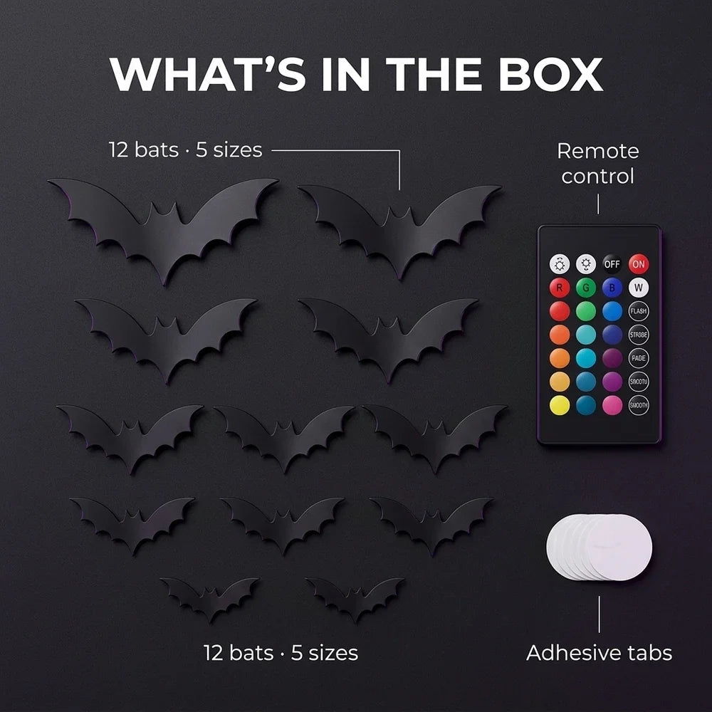 Multi-Color LED GlowBats