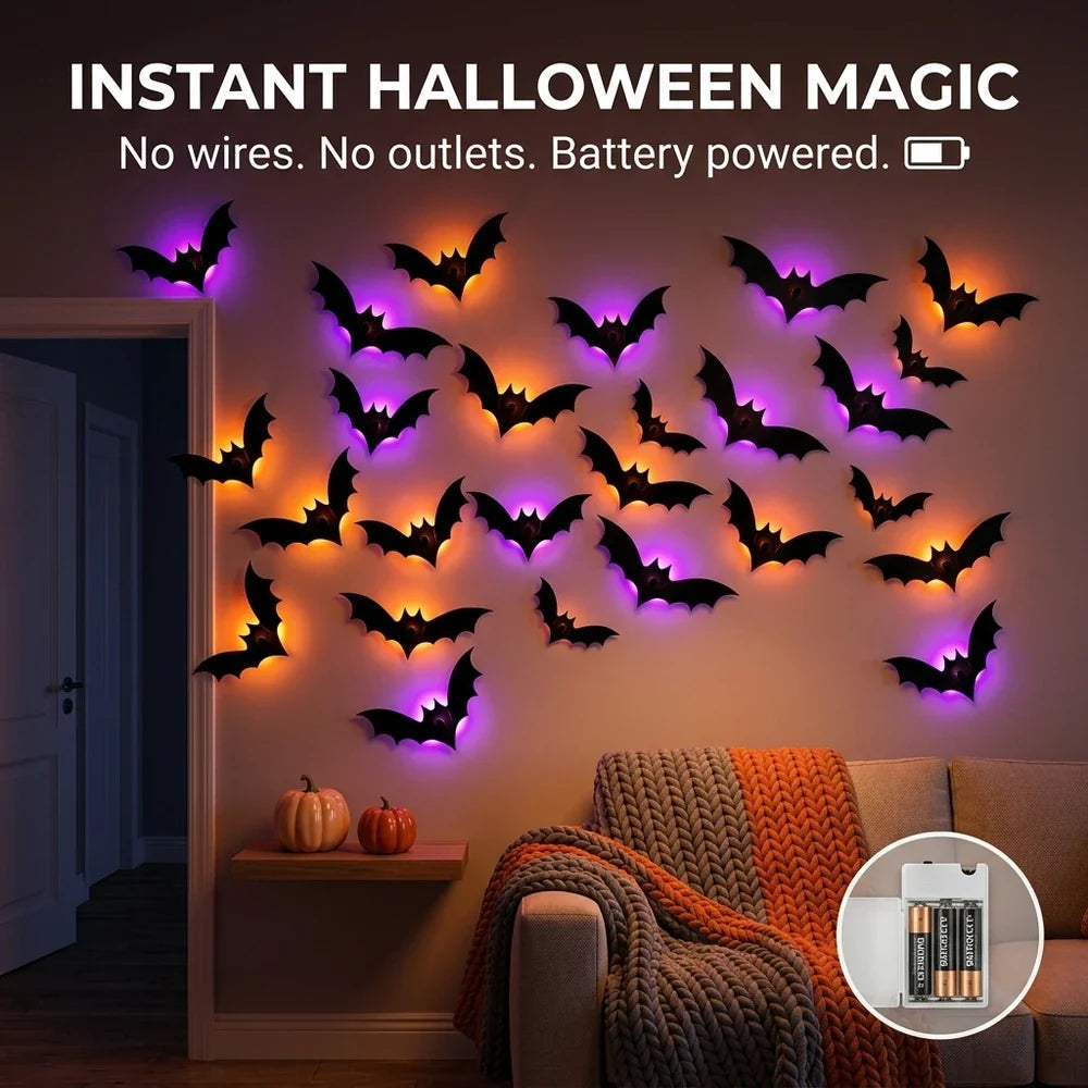 Multi-Color LED GlowBats