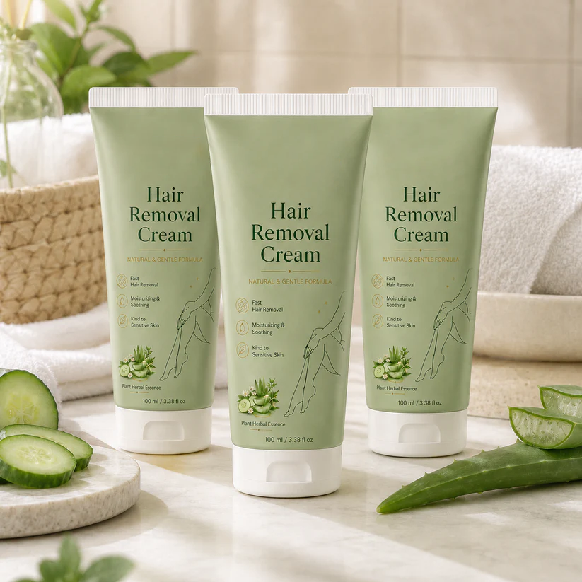 LAST DAY -BUY 1 GET 1 FREE🤩  Ahlwo Painless Depilatory Cream – No Razor Bumps, No Harsh Odor