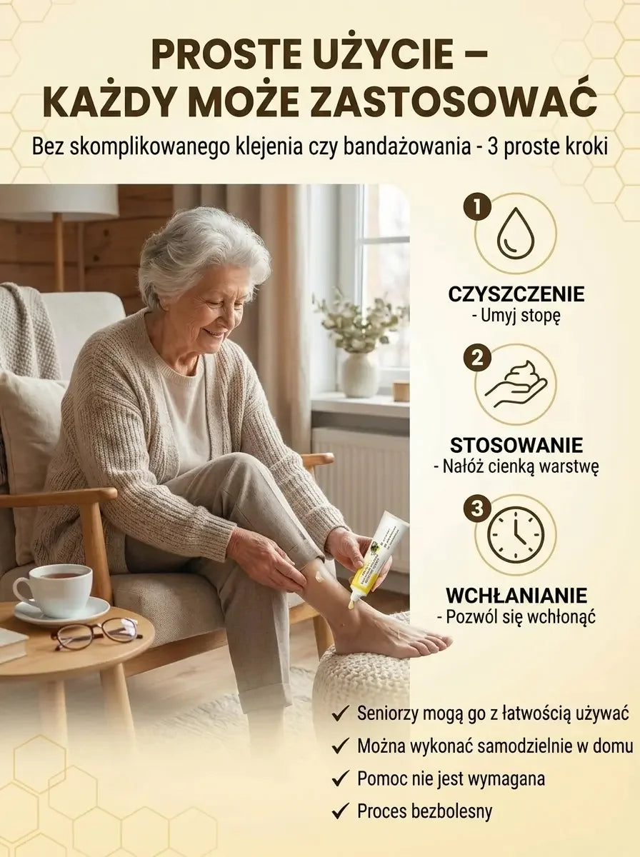Bee venom cream for removing calluses and corns