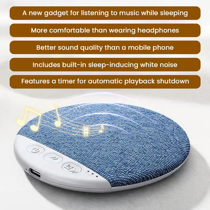 Ultra-Thin Bluetooth Pillow Speaker