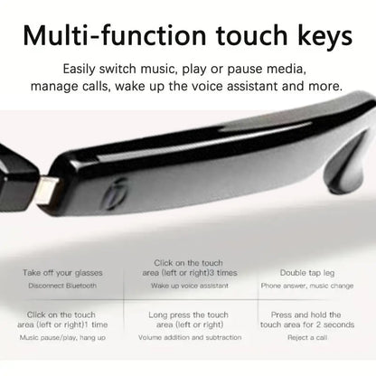 🔥 Black Friday Sale Is On Fire!🔥 AI Interpretation Smart Glasses🕶️33-Language Translation, Photochromic Lenses, AI Chat & Hands-Free Audio