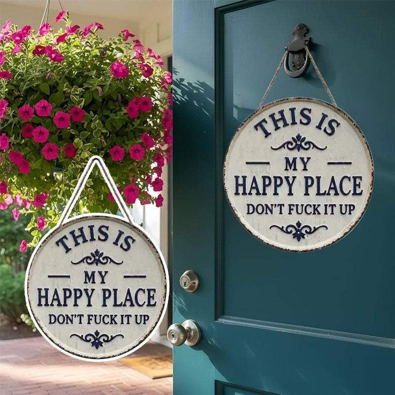 ✨️“This Is My Happy Place” Door Sign
