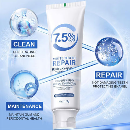 HYDROXYAPATITE TOOTHPASTE 🦷Enhanced Teeth Whitening and Protection