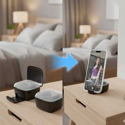 Scrolling Ring Bluetooth Remote Control with Phone holder