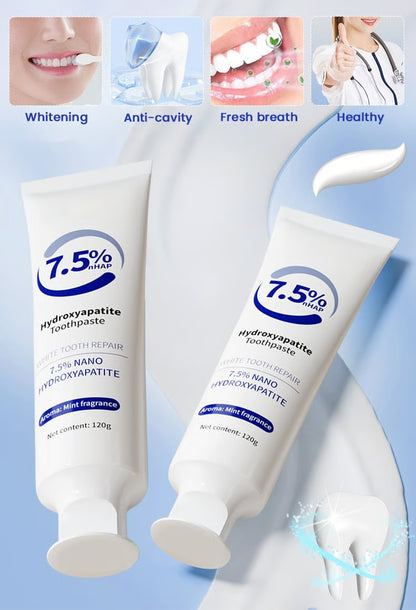 HYDROXYAPATITE TOOTHPASTE 🦷Enhanced Teeth Whitening and Protection