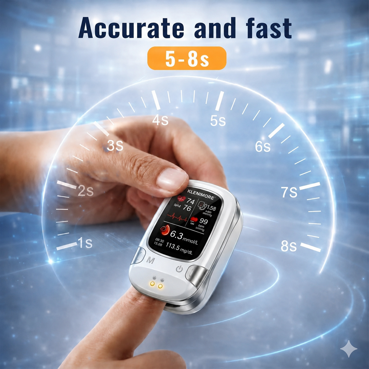 🔥Final 3 Hours: 50% OFF🏆Develops Newly Launched Non-Invasive Smart Blood Sugar Tracking Device✅TGA Approved