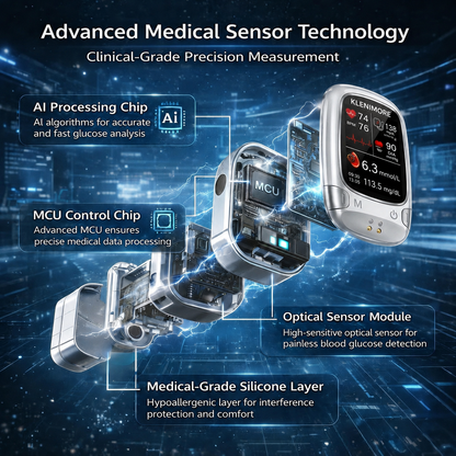 🔥Final 3 Hours: 50% OFF🏆Develops Newly Launched Non-Invasive Smart Blood Sugar Tracking Device✅TGA Approved