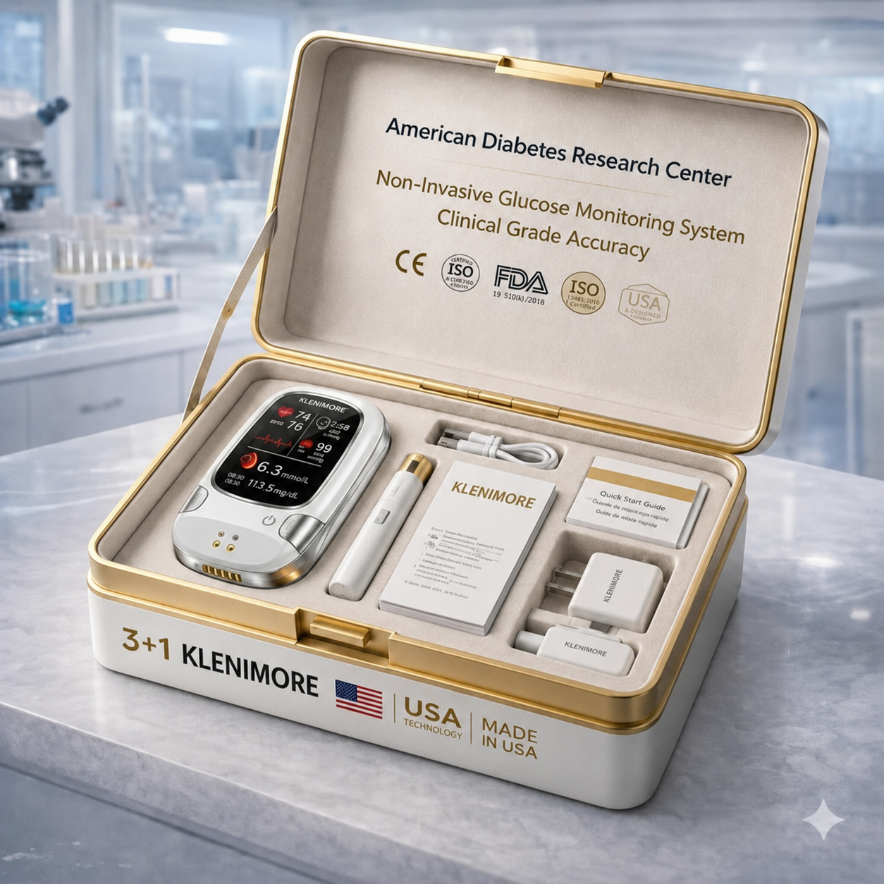 🔥Final 3 Hours: 50% OFF🏆Develops Newly Launched Non-Invasive Smart Blood Sugar Tracking Device✅TGA Approved