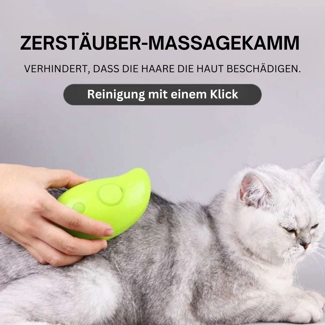PetRelaxa™ Wasserspray-Massagekamm
