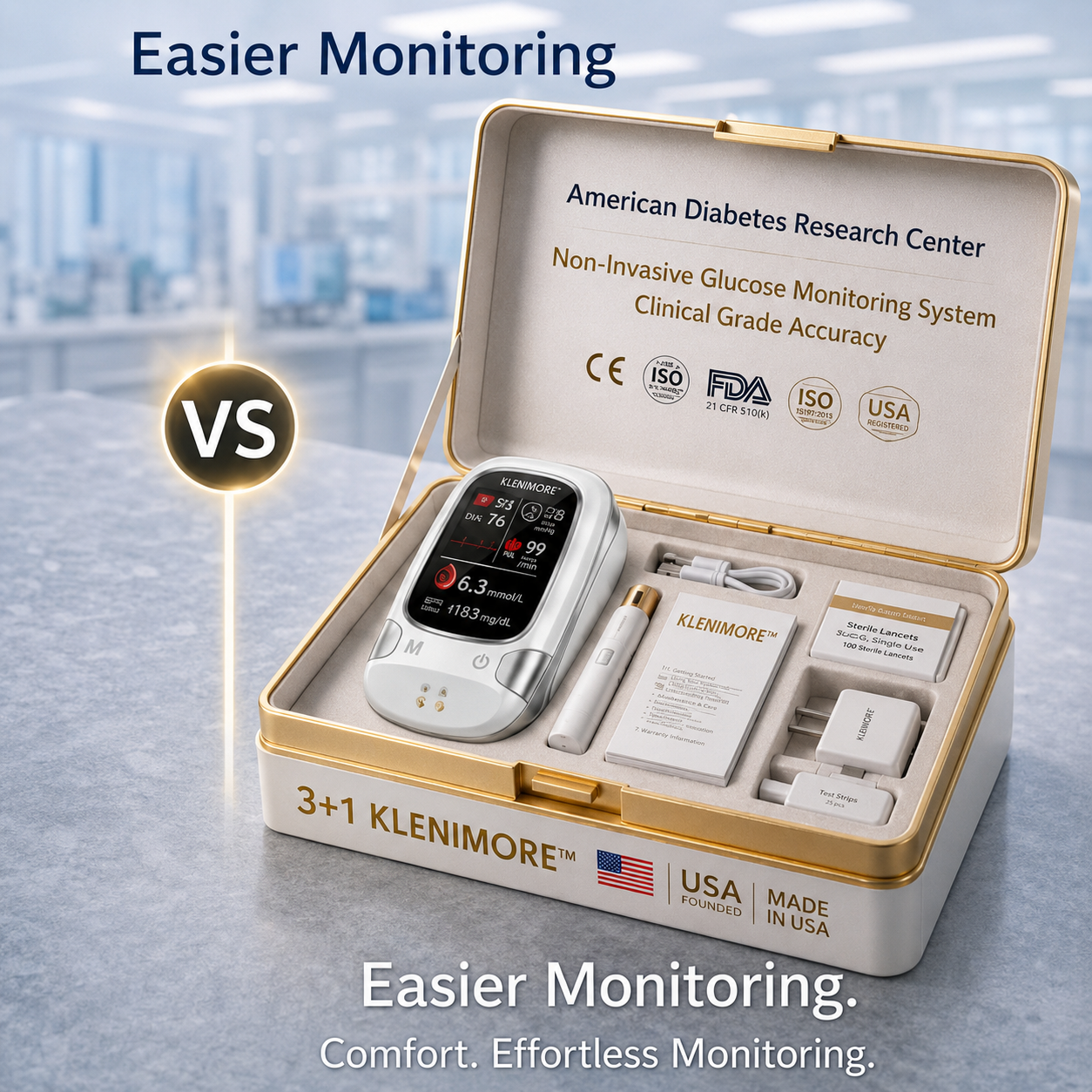 🔥Final 3 Hours: 50% OFF🏆Develops Newly Launched Non-Invasive Smart Blood Sugar Tracking Device✅TGA Approved