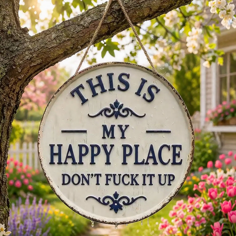 ✨️“This Is My Happy Place” Door Sign