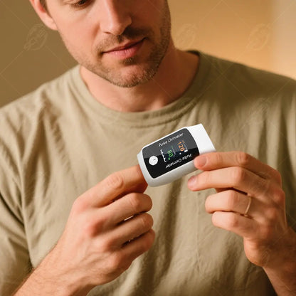 2 In 1 Dual Function Blood Oxygen and Blood Pressure Monitor