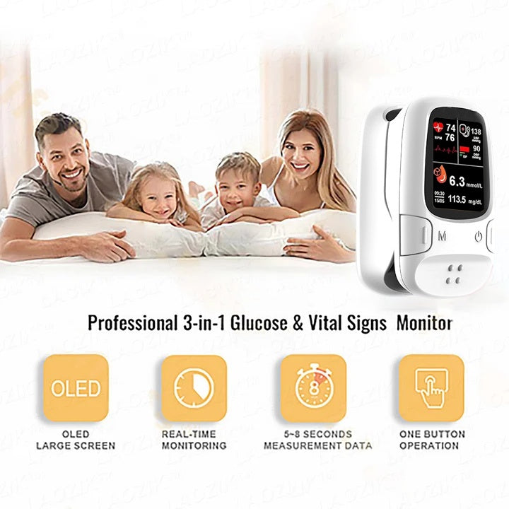 Develops Newly Launched Non-Invasive Smart Glucose Meter ✅made in the USA✅🔥Limited stock available!🔥