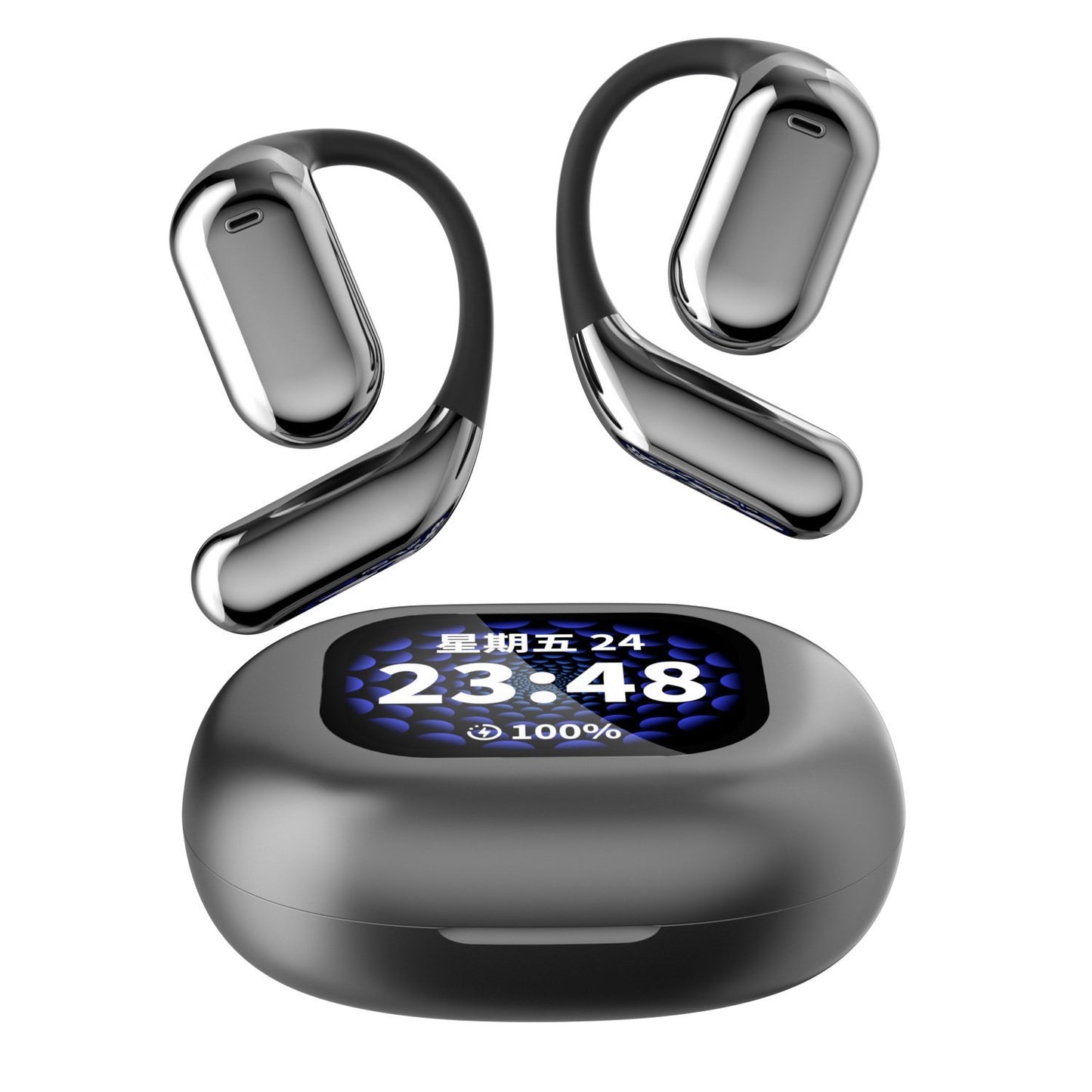 🔥Special Price $12.99 Only Today!!!⏰🔥True Powerful Bluetooth 5.4 Open Ear Earbuds, IPX5 Waterproof