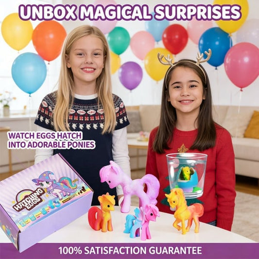 🦄 Magical Hatching Unicorn Eggs (6-Pack)