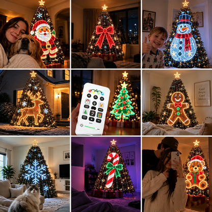 🎅 Smart Animated Christmas Tree Lights-🎄 Make Your Christmas Tree Come Alive!