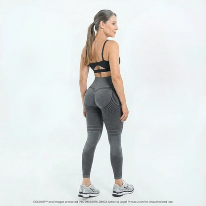 High Waist And Hip Lifting Yoga Elastic Quick Drying Tight Pants