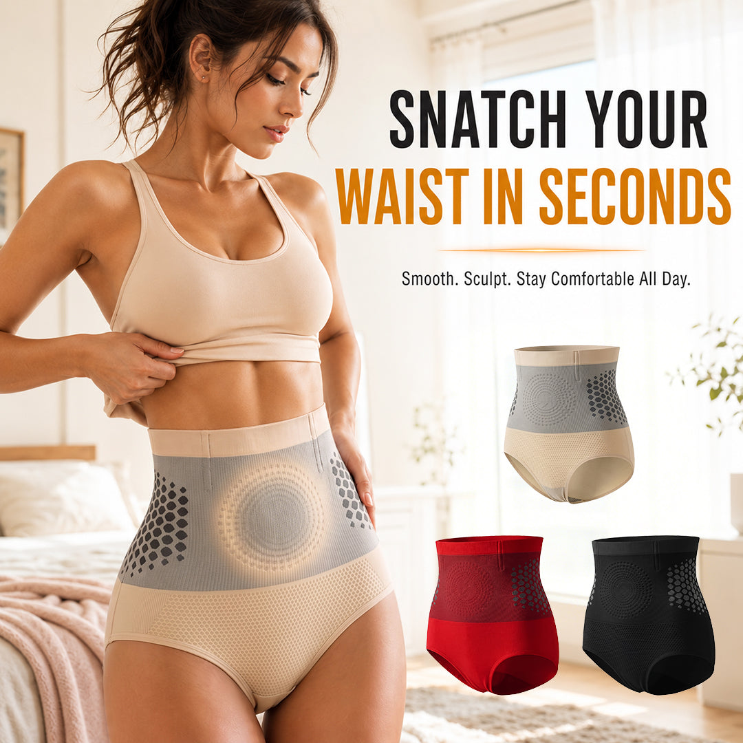 Moringa & Berberine Thermal Sculpting Briefs for Weight-Loss Support