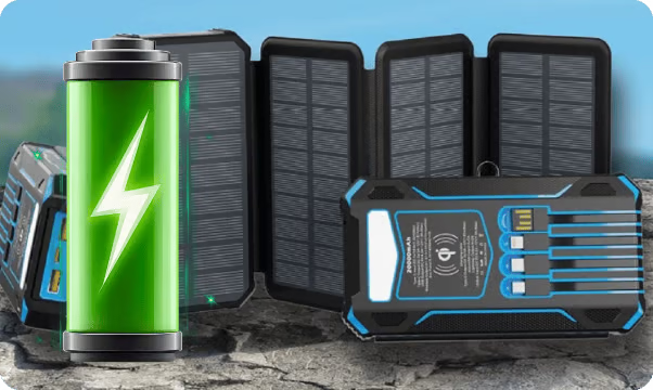 Solar Foldable Power Bank