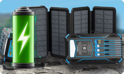 Solar Foldable Power Bank