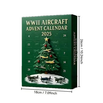 🔥2025 Aircraft Advent Calendar World War II Plane