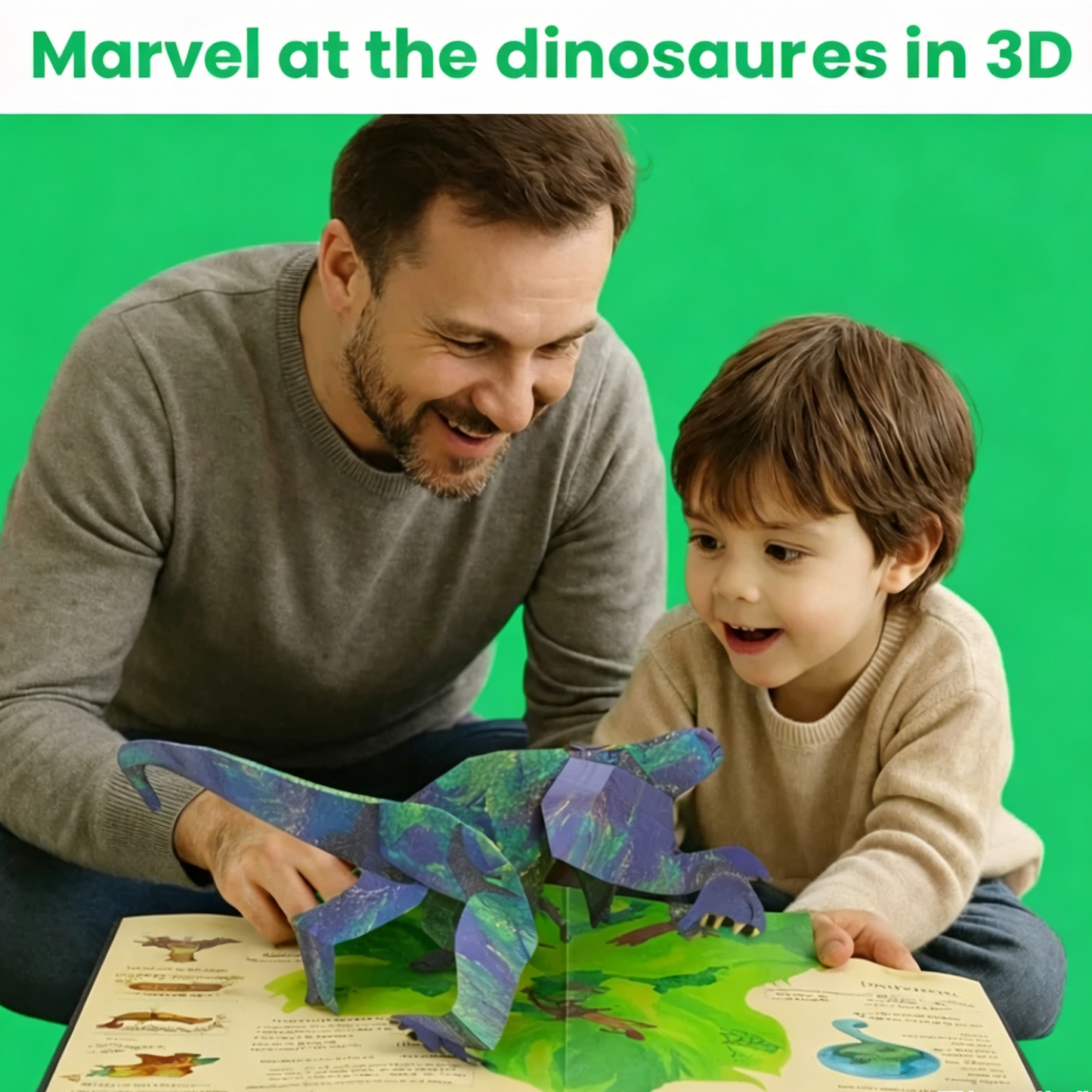 📚️3D Dinosaur Encyclopedia Book