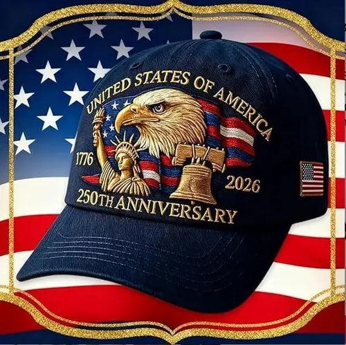 🦅USA 250th Anniversary Eagle Cap 🇺🇸 🧢Celebrate American Pride In Legendary Style