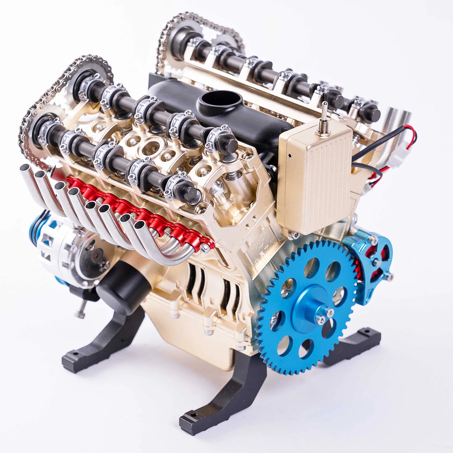🏎️🛠️The Ultimate Desktop Masterpiece: Miniature V8 Small-Block Static Model Kit