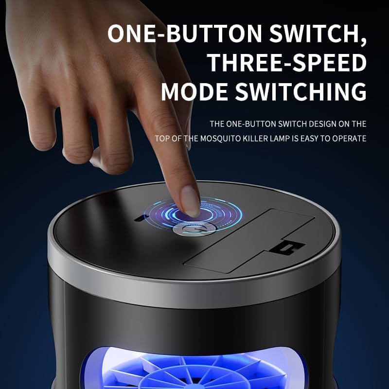 Ultra-Quiet Bionic UV Suction Mosquito Trap