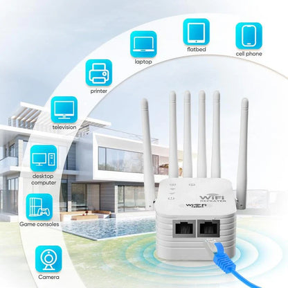 🔥Dual-Band WiFi Range Extender – Stay Connected Everywhere!