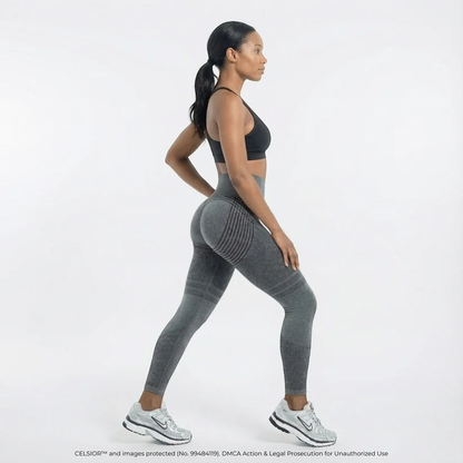 High Waist And Hip Lifting Yoga Elastic Quick Drying Tight Pants