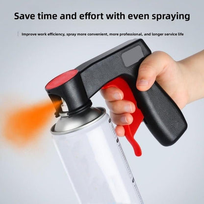 🔥Portable assisted spray painting universal renovation and color change handle tool🌈