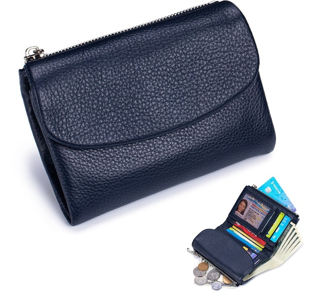 ⏰Unisex Pebble Leather Wallet🔥
