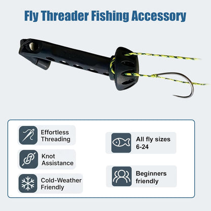 Magnetic Fly Threader & Knot Tying Tool