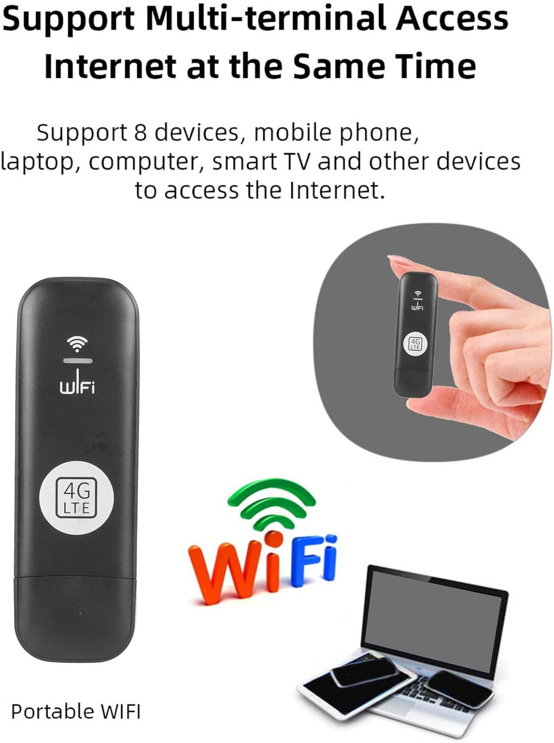 Global Version Portable 4G Wireless WiFi